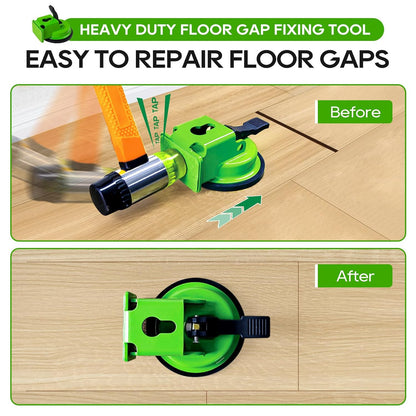 Heavy Duty Floor Gap Fixer Tool, Made of Iron & Enhanced Suction Cup. with 5Pcs