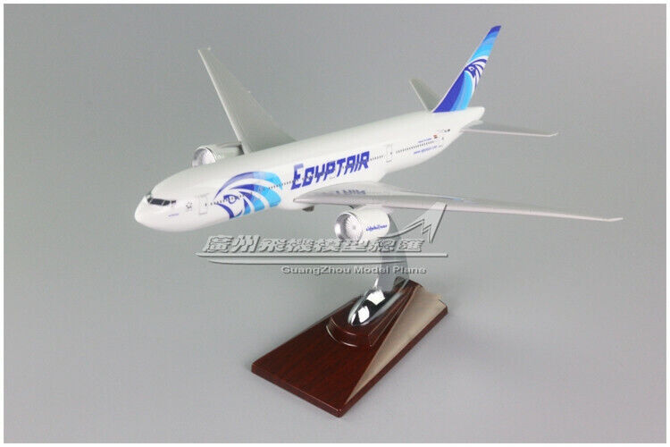 31CM EGYPT AIR BOEING 777 SU-GBR Passenger Airplane Resin Aircraft Plane Model
