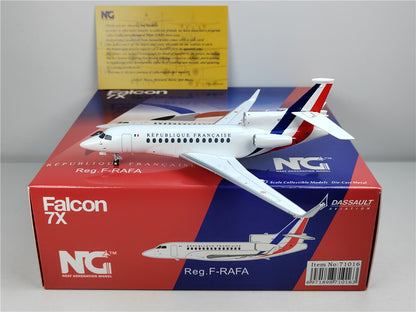 1:200 NG Model ARMEE DELAIR Falcon7X Passenger Airplane Diecast Aircraft Model