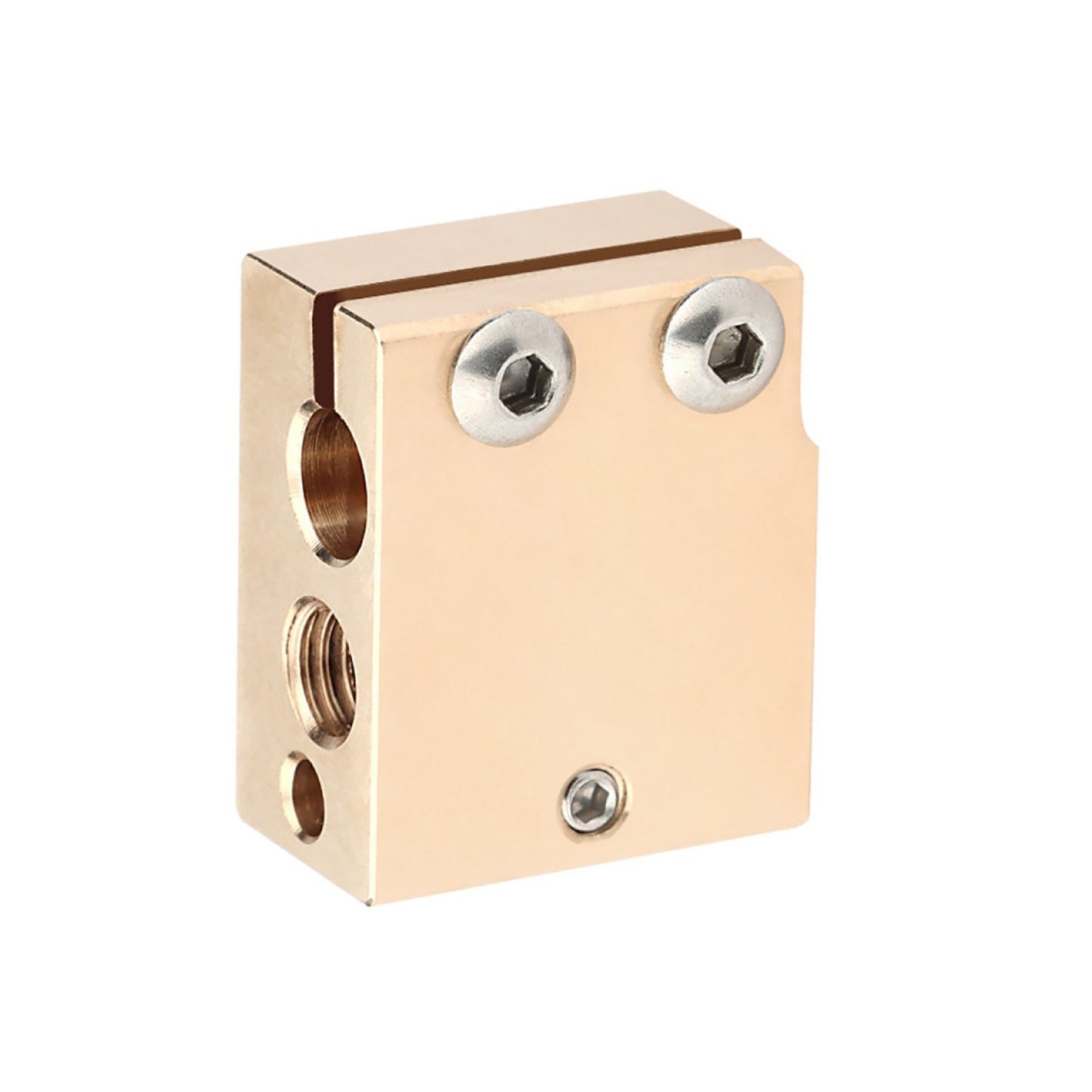 Brass Volcano Heater Block Hotend Head For E3D Hotend V6 Extruder PT100 A