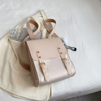 Backpacks Travel Large Synthetic Leather Handbag School Bags Polyester Softback