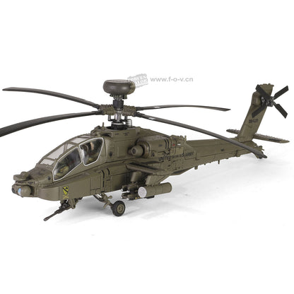 1:72 FOV U.S. ARMY BOEING AH-64 APACHE ARMED Helicopter Diecast Aircraft Model
