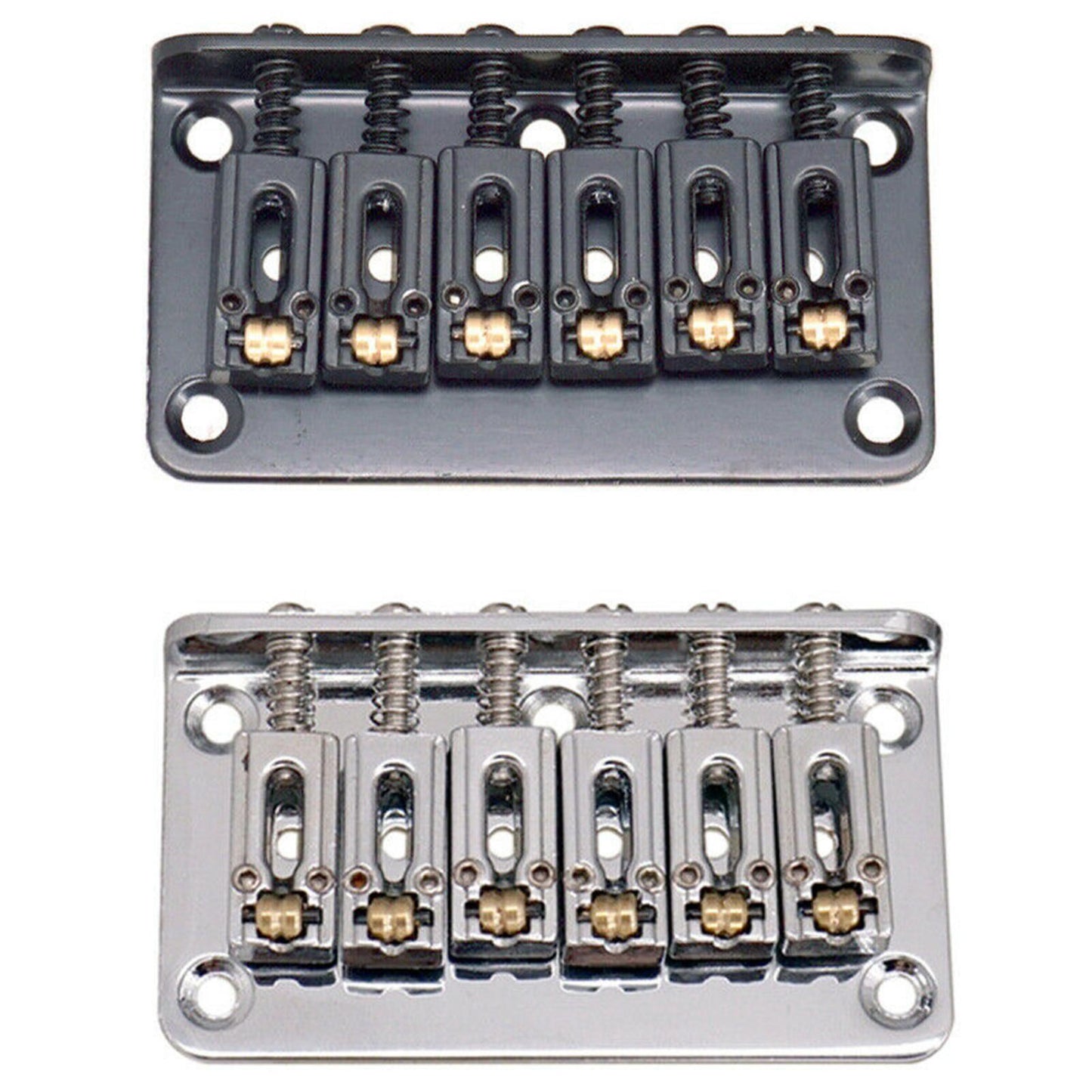 78mm Hardtail Guitar Bridge Body Through for 6 String Electric Guitar Parts