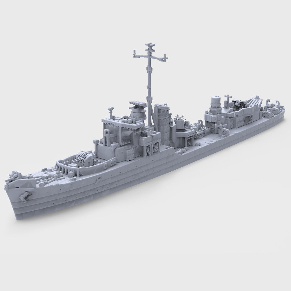SSMODEL SSC1250744 1/1250 Model Hunt-Class, French Destroyer La Combattante,1944