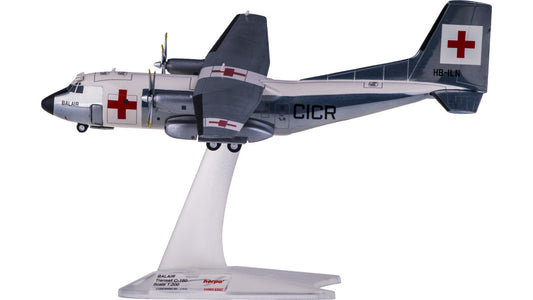 1:200 Herpa Balair Transall C-160 Passenger Aircraft Diecast Airplane Model