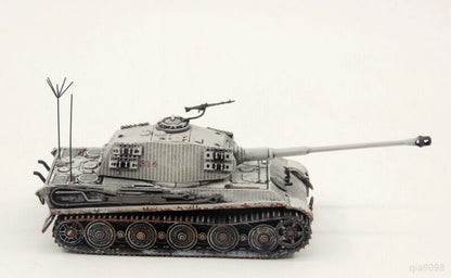 New 1/72 WWII German Tiger II - Budapest 1944 - 1945 Tank Metal + Plastic Model