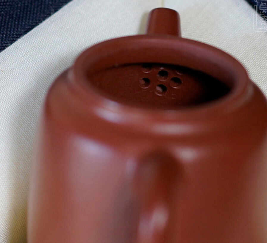 80cc chinese Yixing Handmade Zisha Clay teapot Zhuni JiZhi Gongfu Hu Tea Pot