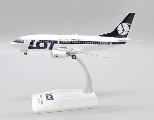 1:200 JC Wings LOT BOEING 737-500 Passenger Airplane Diecast Aircraft Model