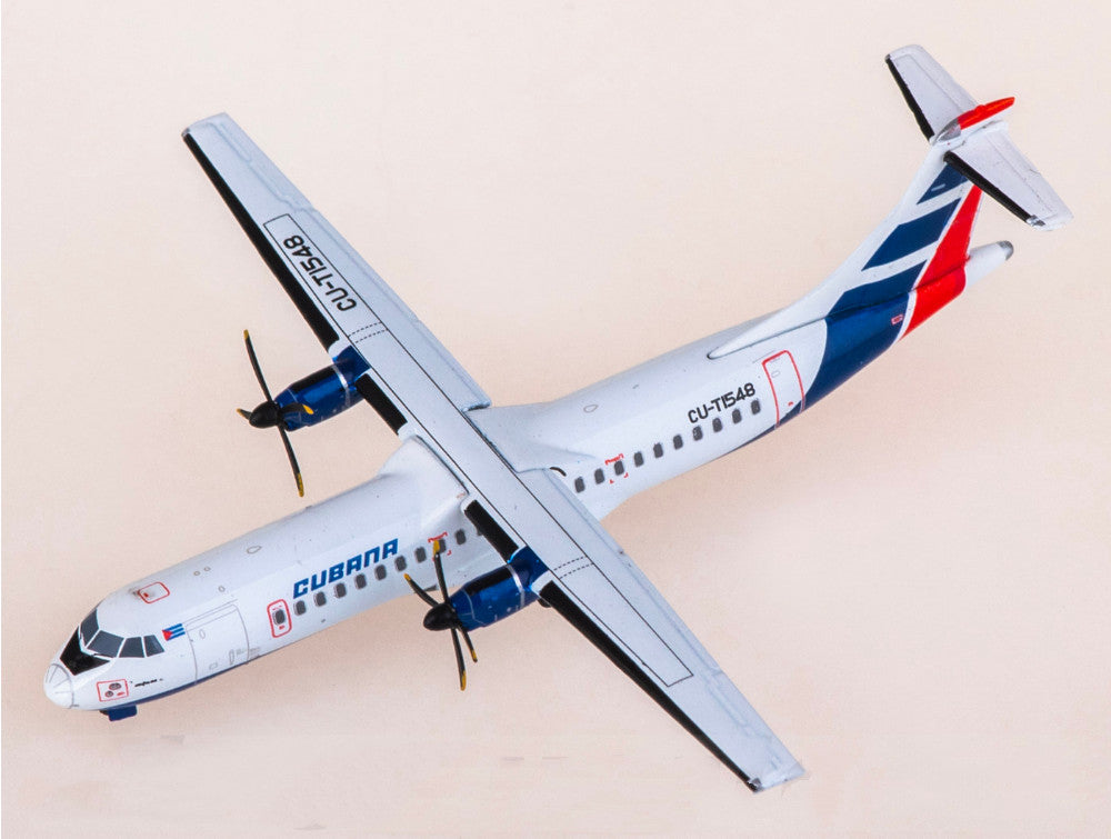 1:400 Geminijets Cubana ATR-72-200 CU-T1548 Passenger Airplane Diecast Model