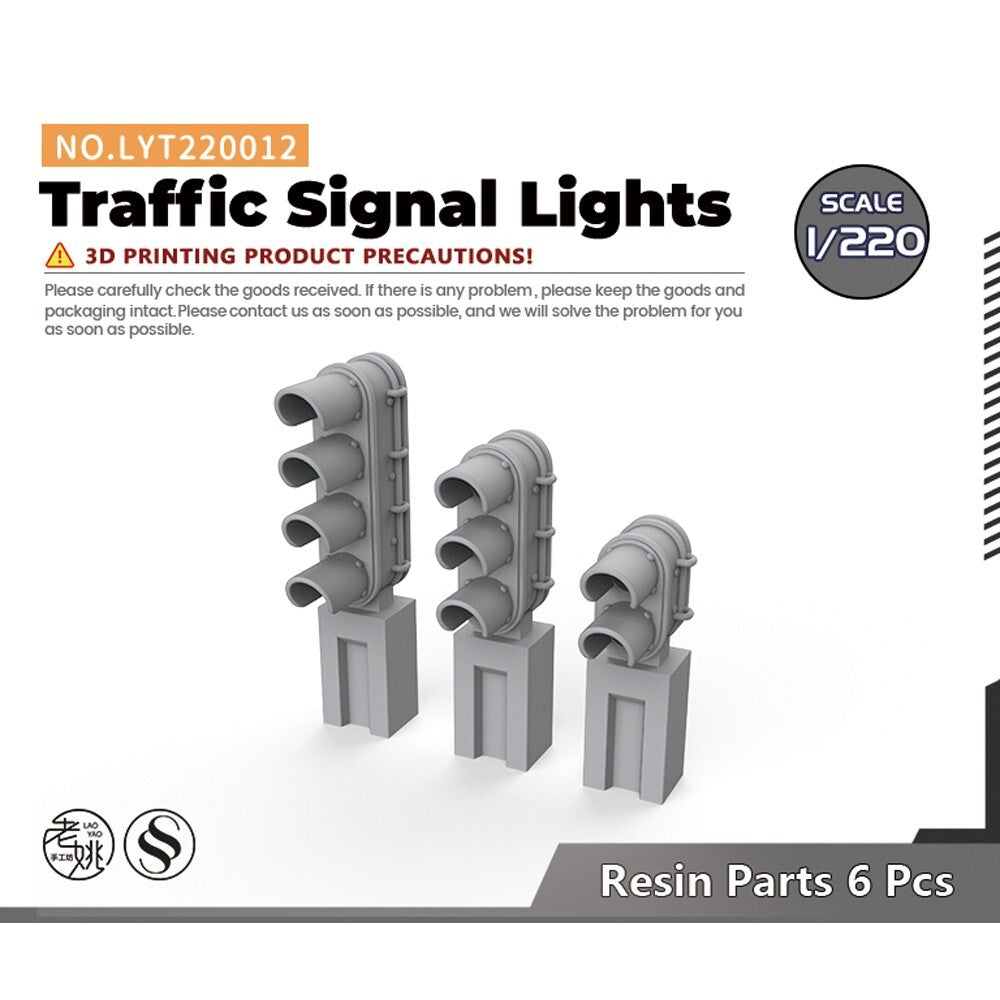 Yao's Studio LYT220012 1/220 Traffic Signal Lights For Model Car Display Prop