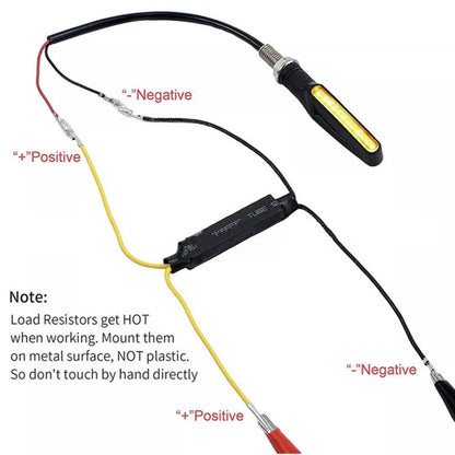 4Pcs 21W LED Load Resistor Decoder Motorcycle Turn Signal Indicator Light Lamp