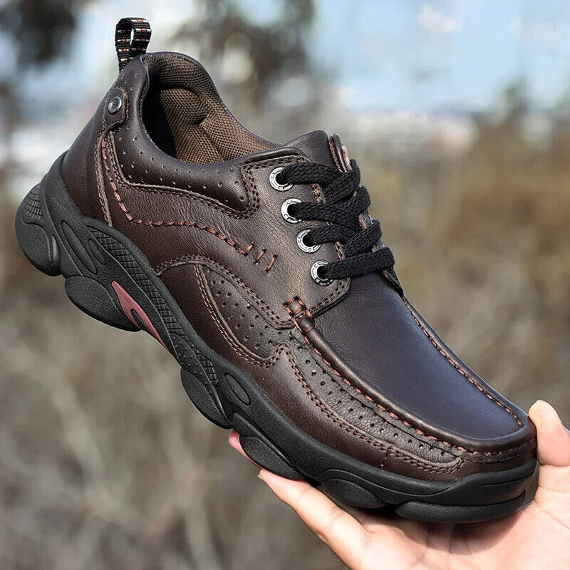 Genuine Leather Men Shoes Outdoor Comfortable Casual Shoes Flats Loafers