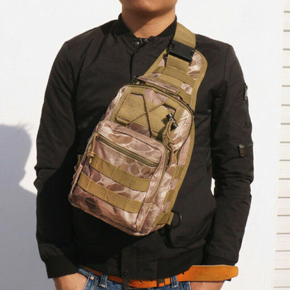 Military Tactical Backpack Camouflage Shoulder Bag Daypack 600D Backpack