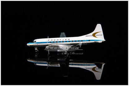 1:400 GeminiJets FRONTIER Convair CV-580 Passenger Airplane Diecast Plane Model
