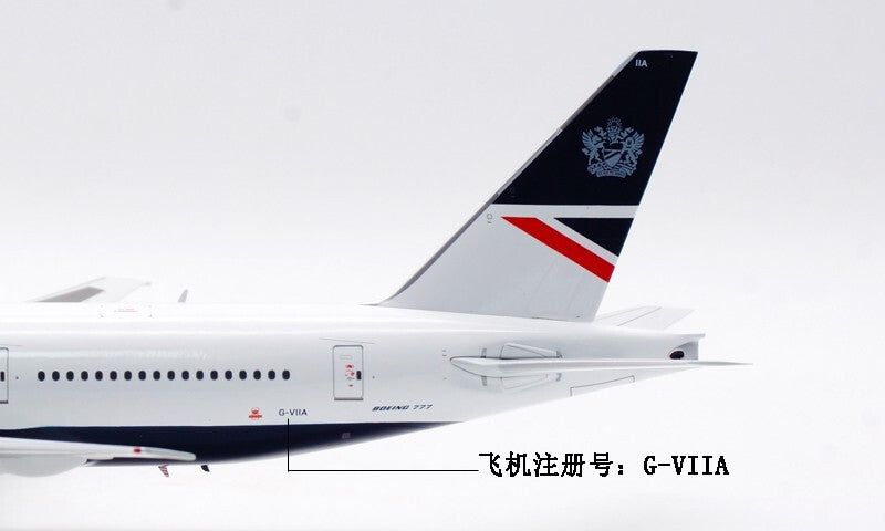1:200 32CM ARD BRITISH AIRWAYS BOEING 777-200 Passenger Airplane Diecast Model