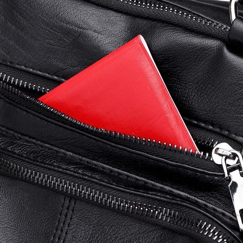 Synthetic Leather Retro Casual Shoulders Bag Backpack Handbags Multiple Pockets