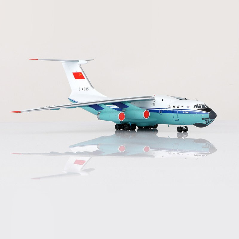 1:200 SQ Wings China United Airlines Il-76 B-4035 Airplane Diecast Plane Model