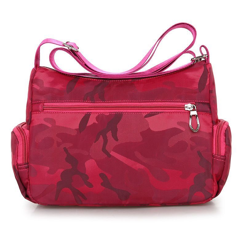 Camouflage Shoulder Messenger Bag Waterproof Nylon Oxford Crossbody Handbags 1PC