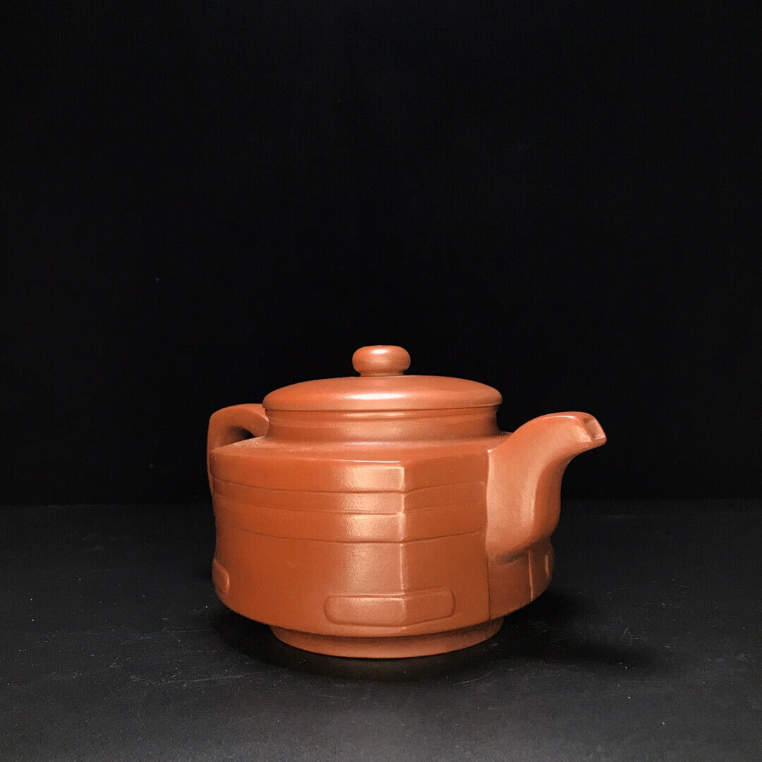 Chinese Yixing Zisha Clay Handmade Exquisite Teapot （大混方 底款：顾景舟）