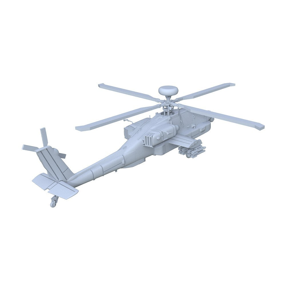 Yao's Studio LYR400229 1/400 Military Model Kit US Attack helicopter AH-64D