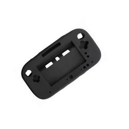 Black Silicone Cover Case Protective For Wii U Gamepad Wireless Controller bv