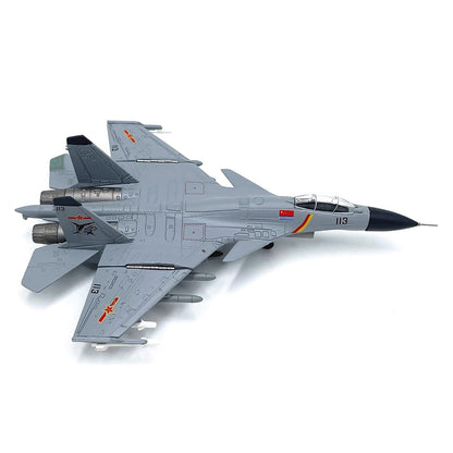 1/144 China J-15 Flying Shark Fighter Model Airplane Finished Alloy Decoration