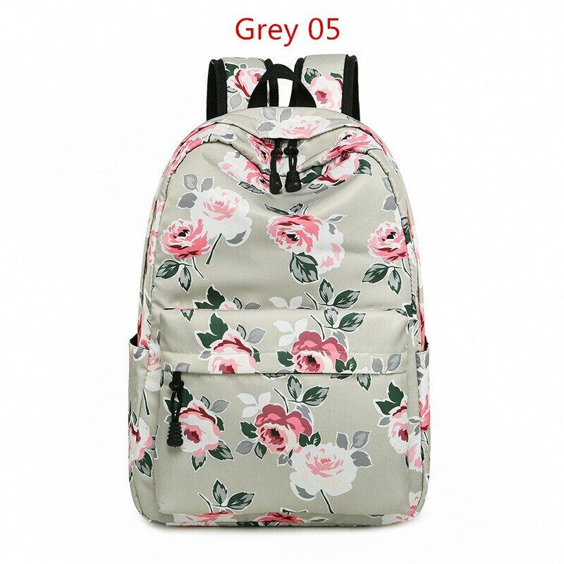 Shoulder Bag Campus Girls's Nylon Backpack Rucksack Women School Bag Knapsack