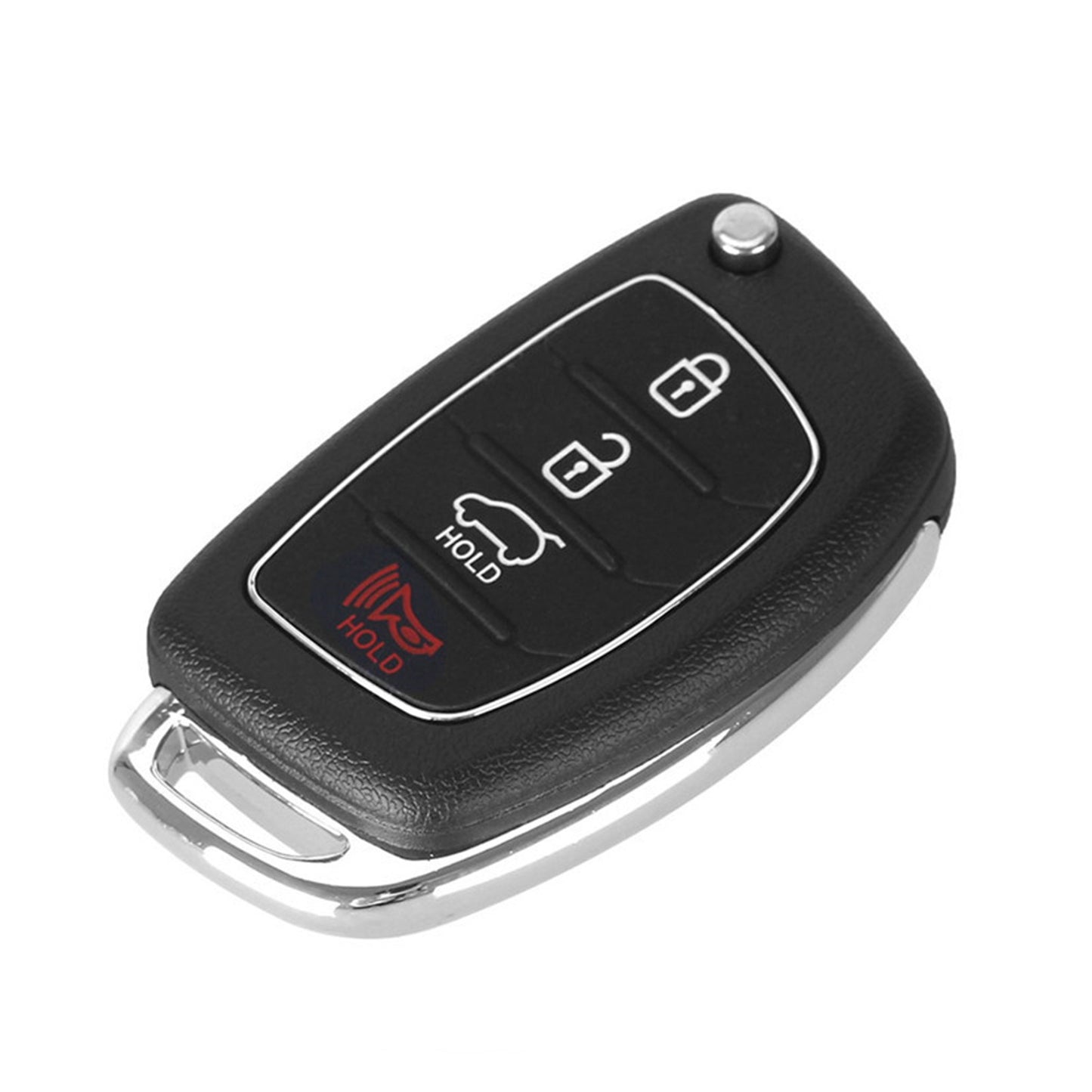 4 Button Flip Folding Remote Right Key Shell Fob Case For HYUNDAI Elantra Mistra