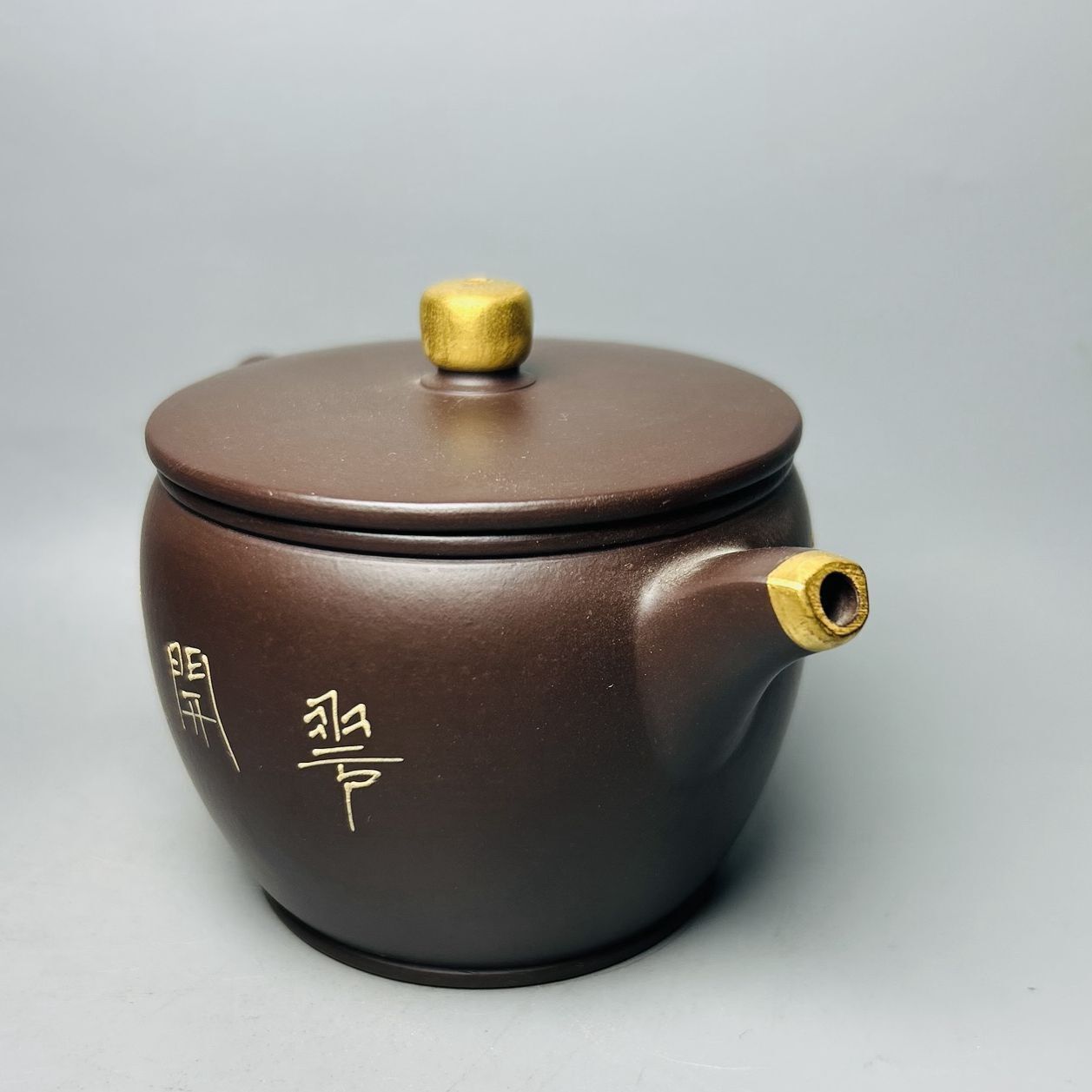 Vintage Chinese Yixing Purple Clay Teapot Zisha Ceremony Fashion Gift Teaware