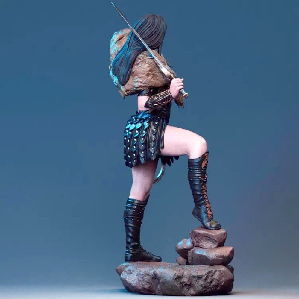 1/24 resin figure model Warrior Princess Sina 3D printing Unassembled Unpainted