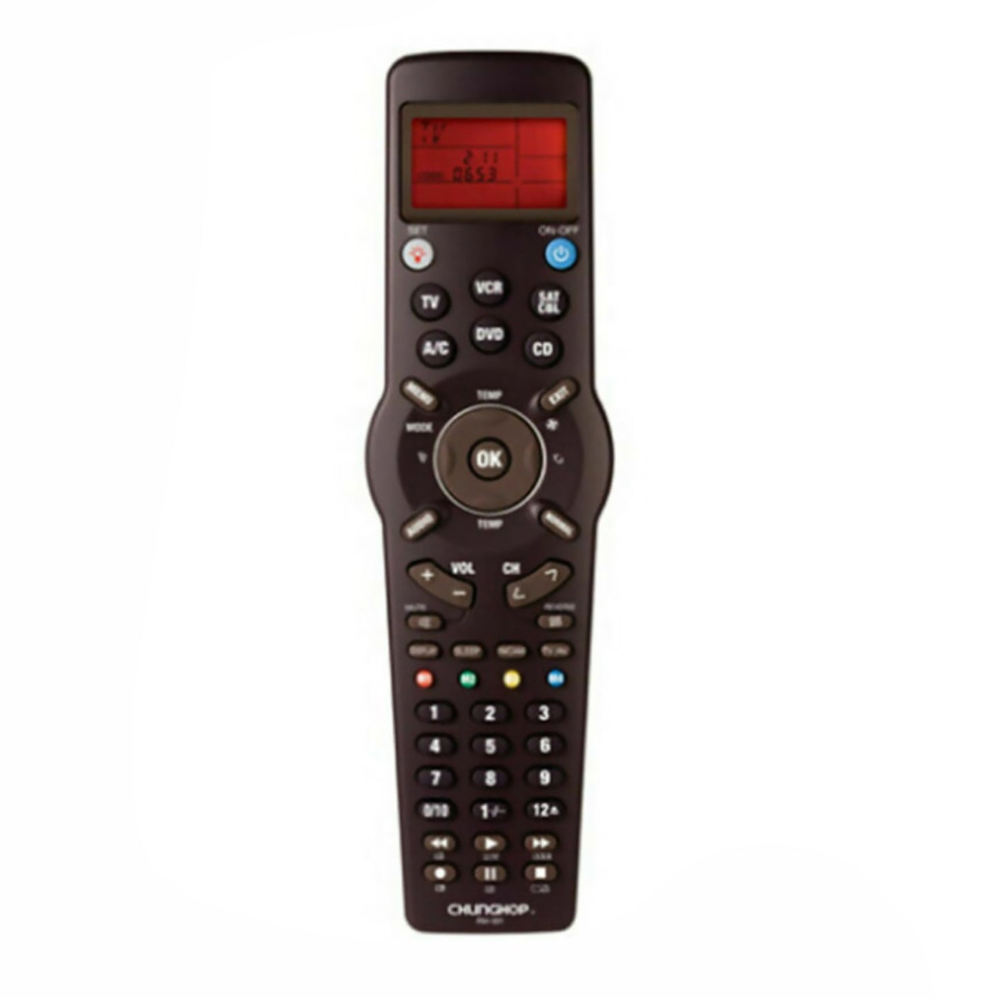 Universal Remote Control IR 6-Net in 1 RM-991 For TV/TXT DVD CD VCR SAT/CABLE I