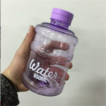Portable Plastic Bottled Water Bottle Outdoor Drinking Bottle Drinkware Readily