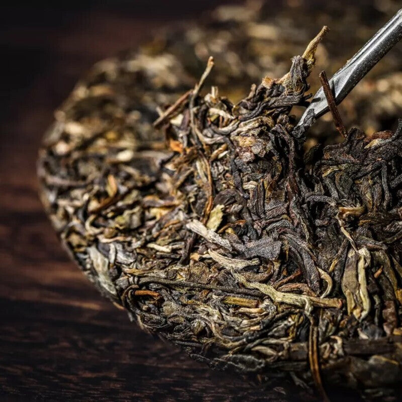 2022 Zhong Cha 7741 Yunnan Chi Tse Beeng Cha Puer Pu'er Pu-erh Raw Cake 357g