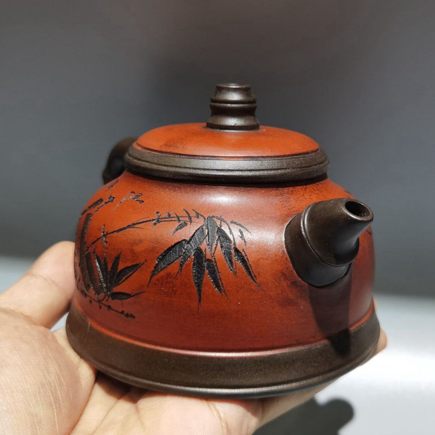 vintage China yixing purple clay teapot zisha ceremony ceramic exquisite teaware