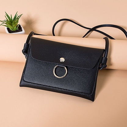 Envelope Bag Crossbody Purse Flap Synthetic Leather Bag Single Strap Versatile