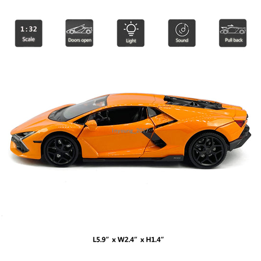 1/32 Lamborghini Revuelto Model Car Diecast Toy Cars Boys Toys for Kids Gifts