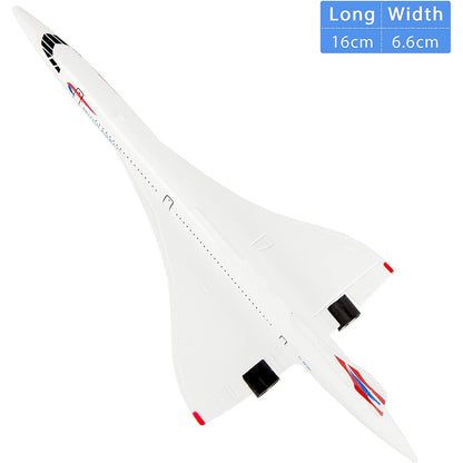 Airplane Model Diecast Planes 16cm British F-BVFB Concord 1:400 Alloy Model