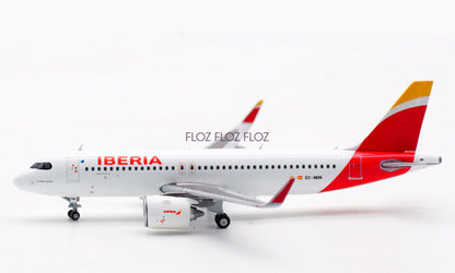 JC Wings IBERIA for Airbus A320NEO EC-NDN 1:400 Aircraft Pre-built Model