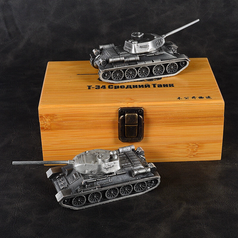 1/70 Volunteer Vehicle 215 T34-85 Tanks Full Metal Finished Static Model