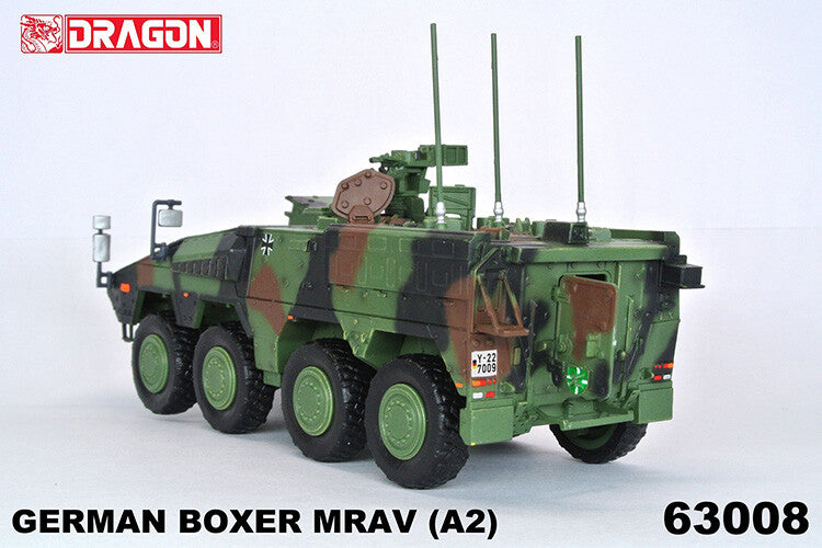 1/72 Modern German Boxer Dog Armored Vehicle A2 Model 63008 finished