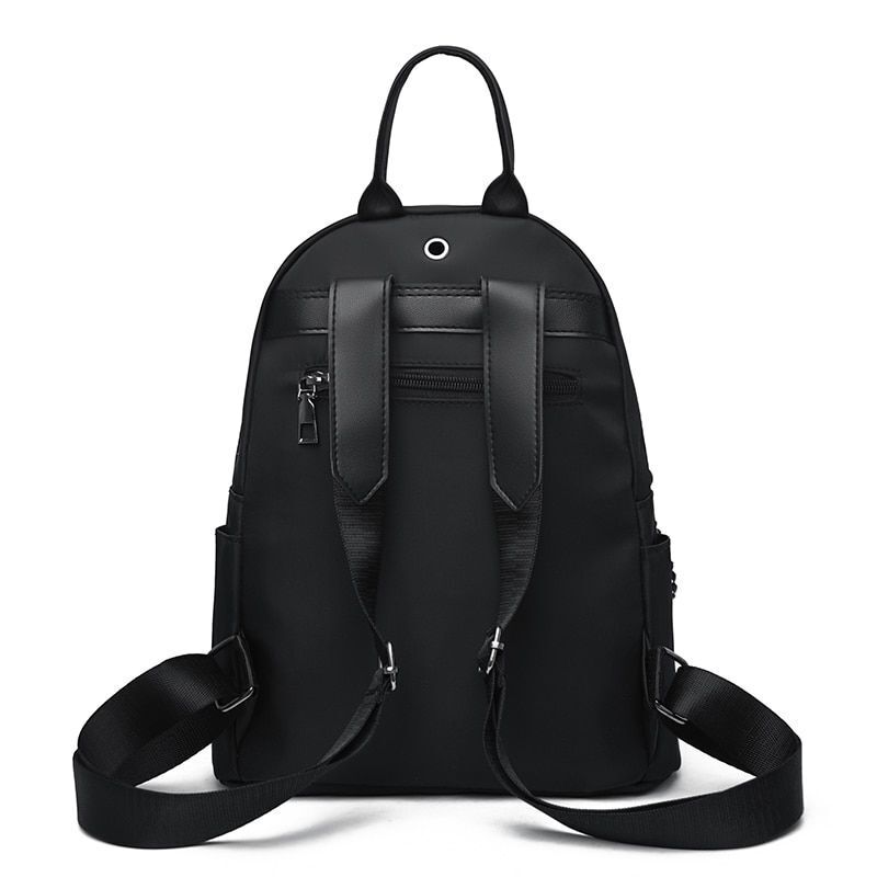 Large Travel Anti-theft Backpack Waterproof Shoulder Bag Oxford Polyester Khaki