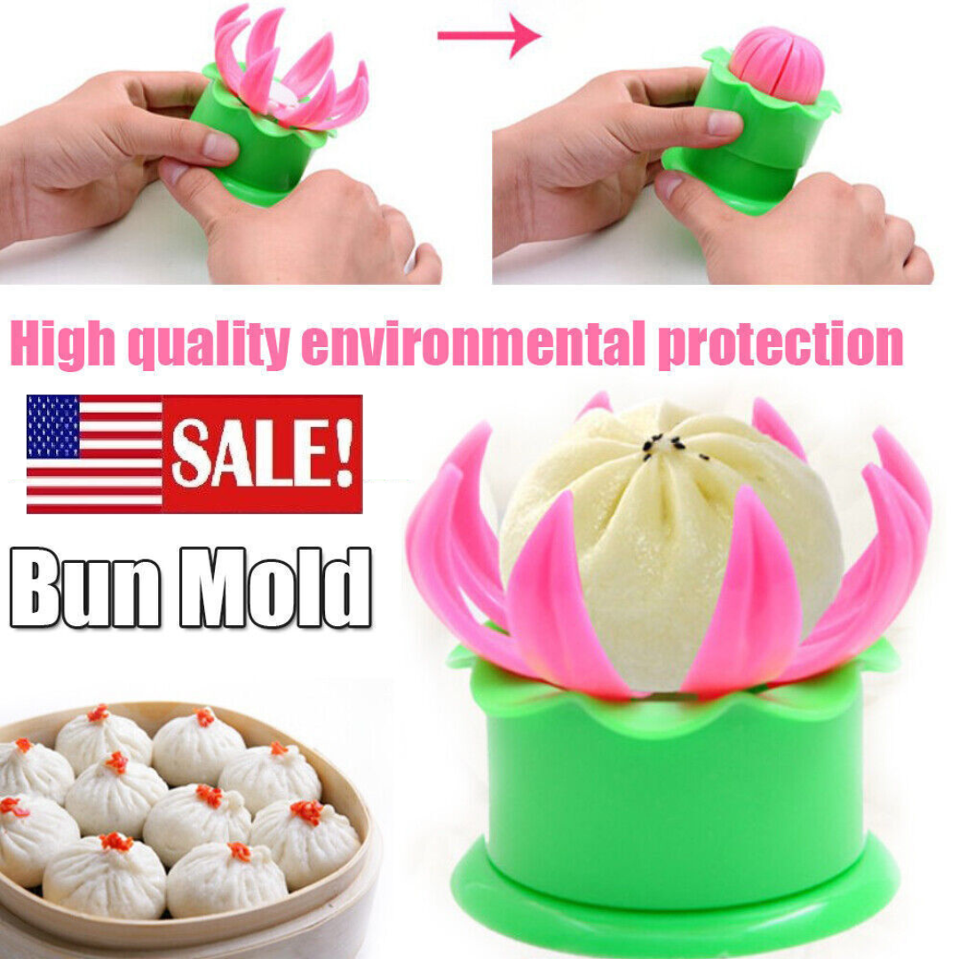 Molde de Pan Bollo Bola de Masa Hervida Herramientas de Cocina China Baozi Moño