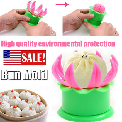 Molde de Pan Bollo Bola de Masa Hervida Herramientas de Cocina China Baozi Moño