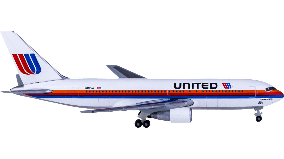 1:500 Herpa UNITED BOEING 767-300 Passenger Airplane Diecast Aircraft Model