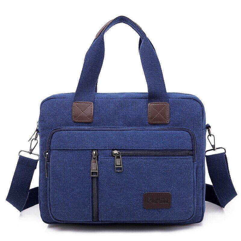 Canvas Men's Handbag Shoulder Bag Travel Crossbody Bag Travel Bag Tote