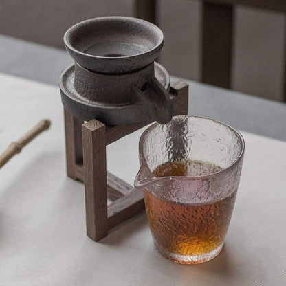 Purple Clay Tea Strainers Handmade Spice Filter Creative Chinese Kung Fu Tea Set
