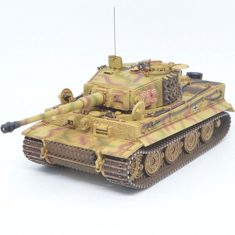 1/72 Tiger Tank Late Type 212 Weitmann Pokaji Village Finished Model Ornaments