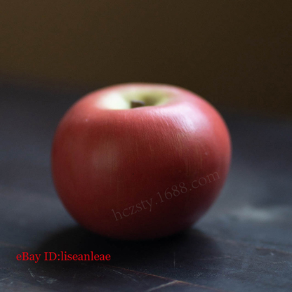 Color Change Tea Pet Apple Design Purple Clay Yixing Zisha Tea Play Small China