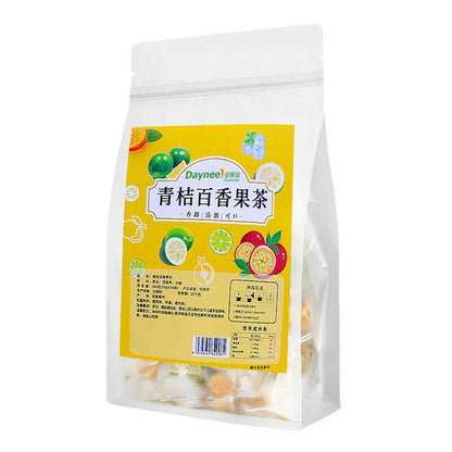 Green Tangerine Passion Fruit Tea Bags Cold Brew Fruit Tea 150g