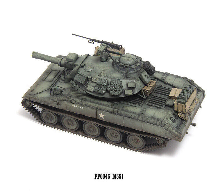 1/72 PP0046 US Sheridan M551 Tank Finished Model Refined Aging+Package